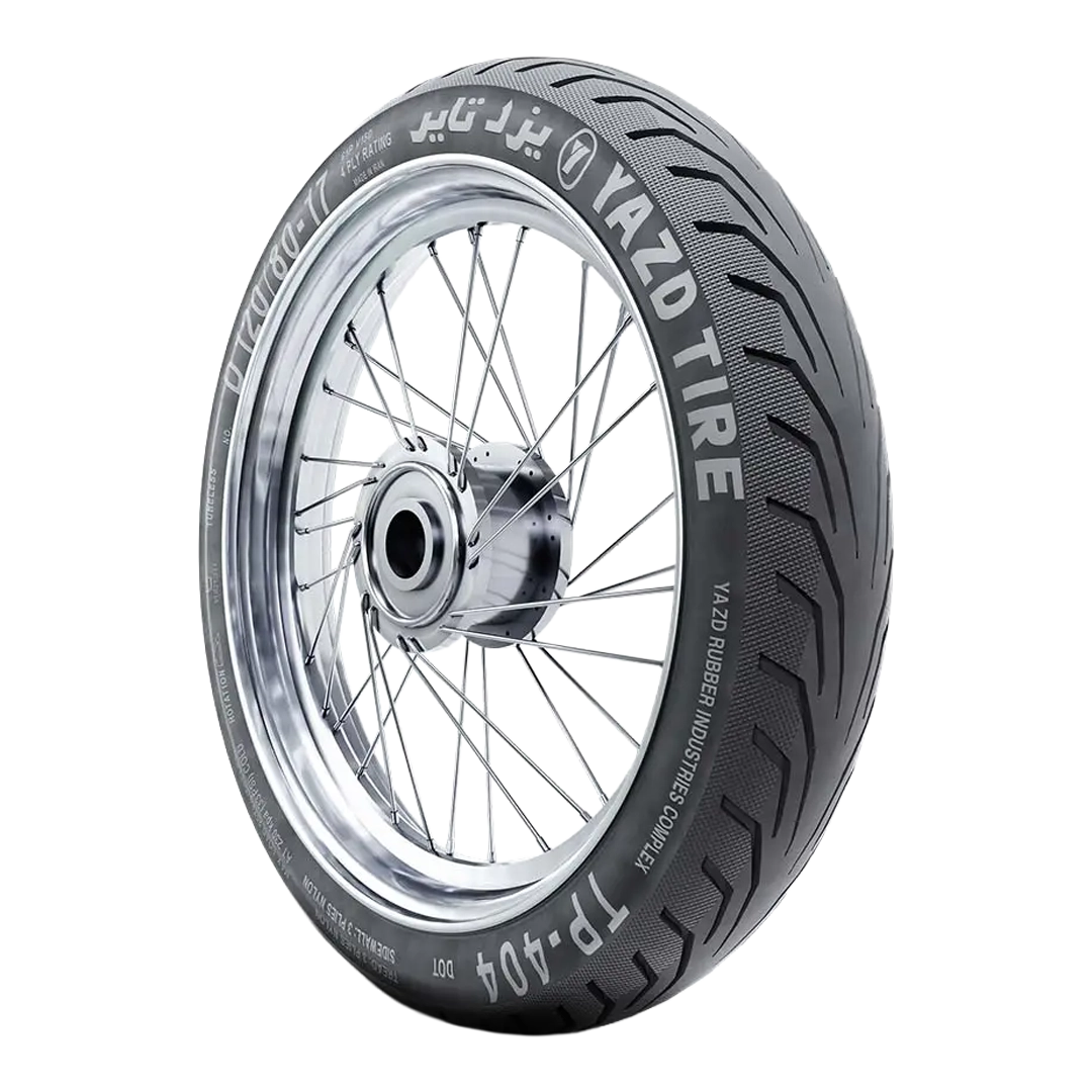 لاستیک یزد تایر 120/80-17 TP-404