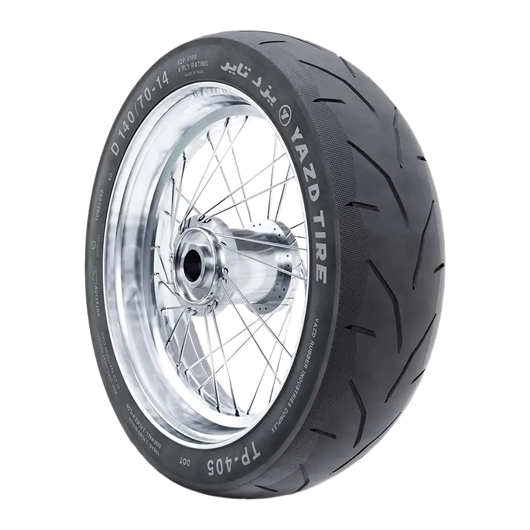 لاستیک یزد تایر 140/70-14 TP-405