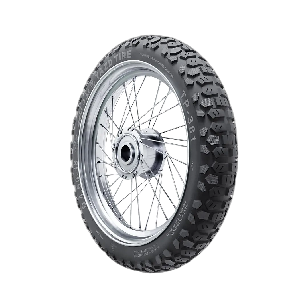 لاستیک یزد تایر 4.60-18 مدل TP-381