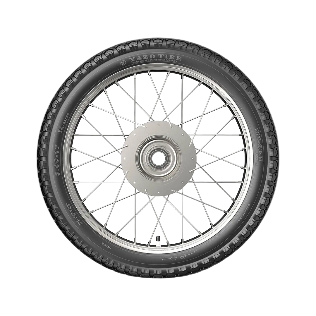 لاستیک یزد تایر 3.00-17 مدل 3RH