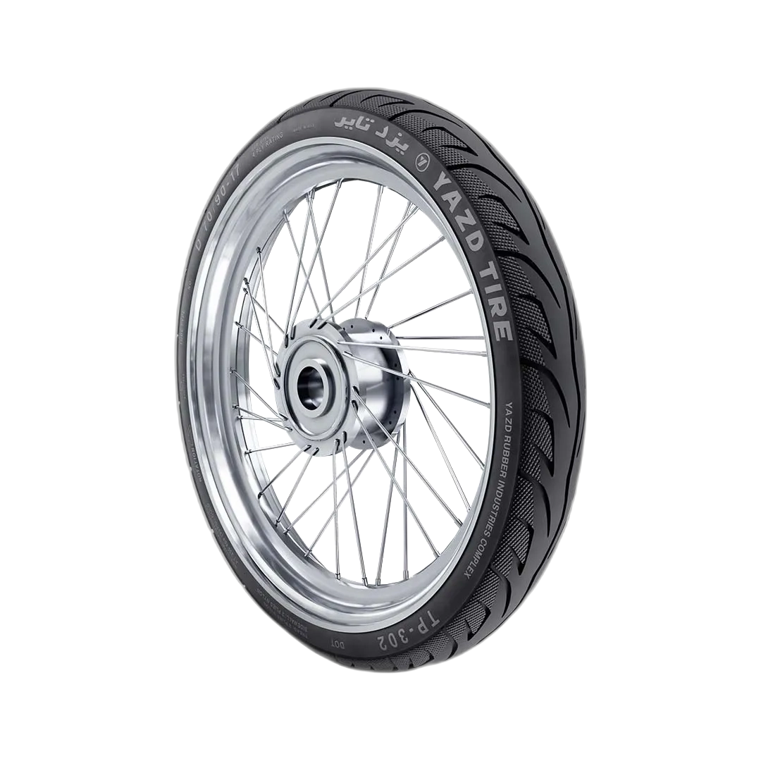 لاستیک یزد تایر 70/90-17 مدل TP-302