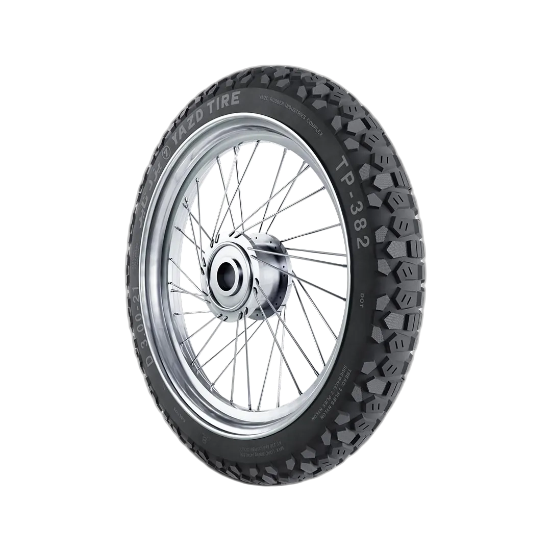 لاستیک یزد تایر 3.00-21 مدل TP-382