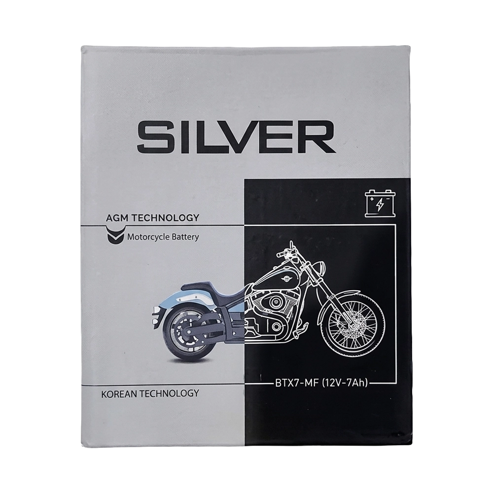 باتری ۷ آمپر بلند نیروگستران مدل سیلور (Silver) | 12V-7Ah
